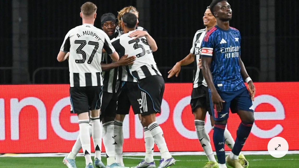 Elanga-scores-in-pre-season-friendly-against-Arsenal